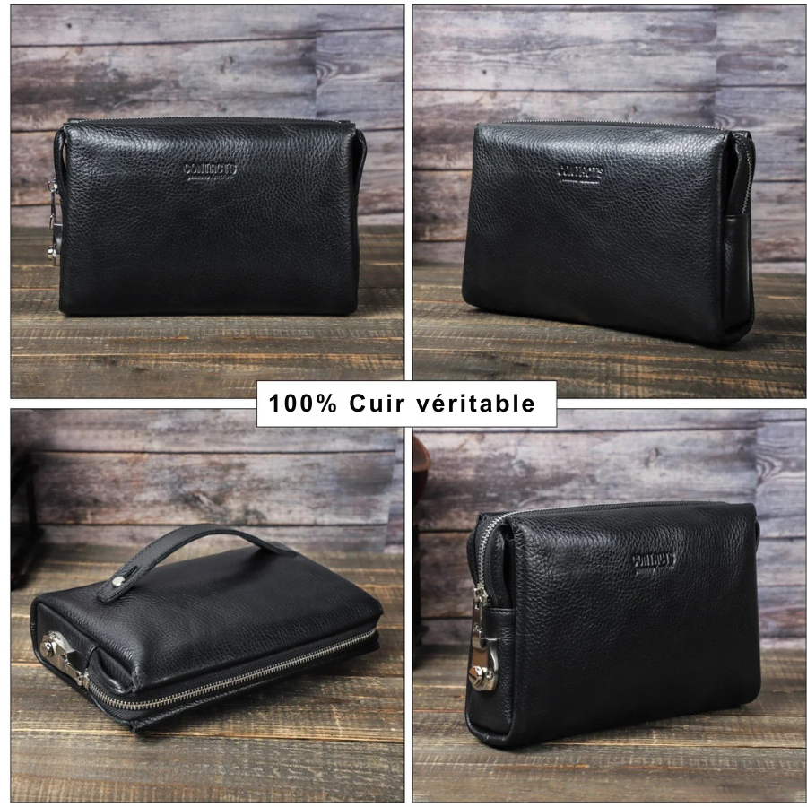 Sacoche à main homme