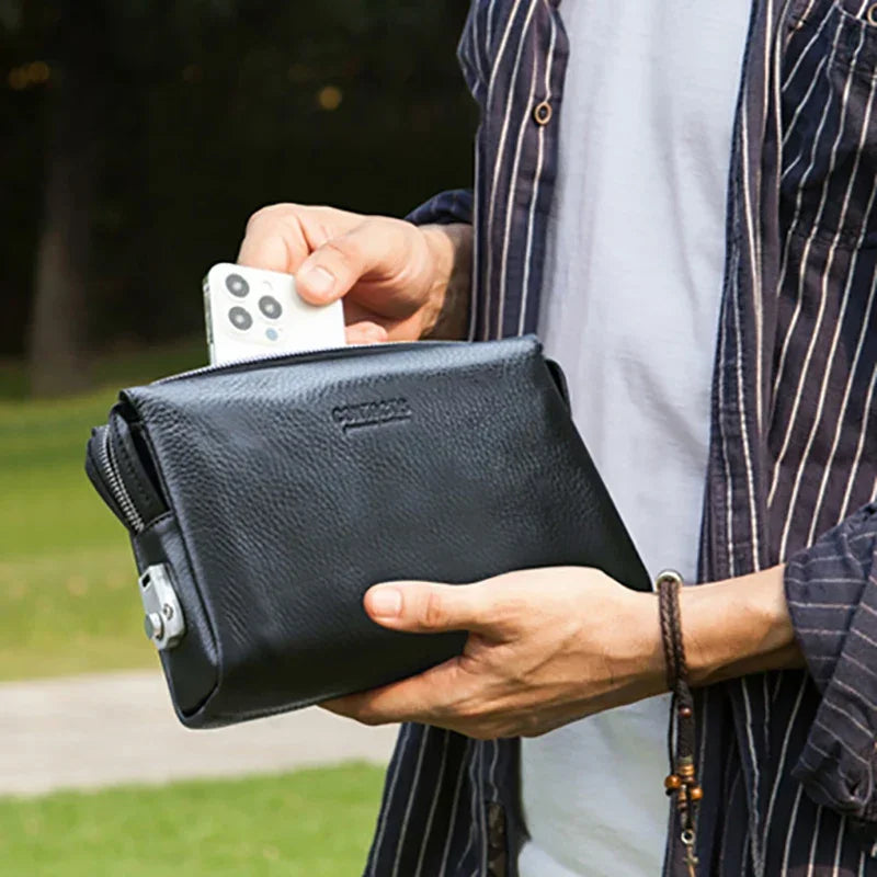 Sacoche à main homme