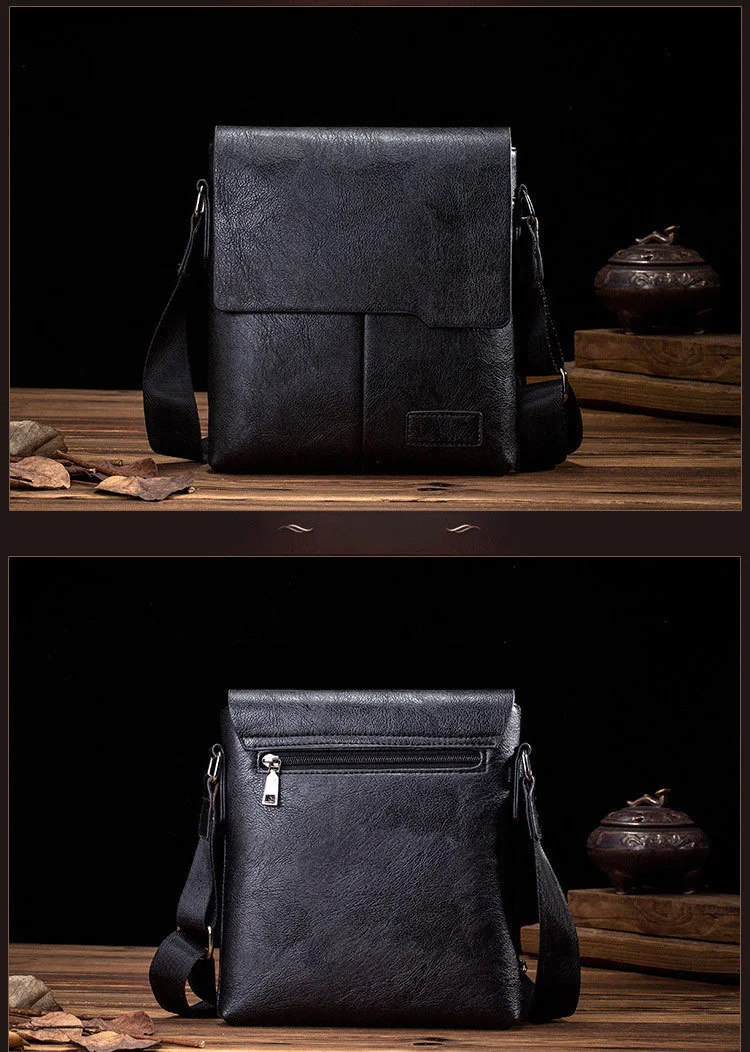 Sacoche à rabat homme