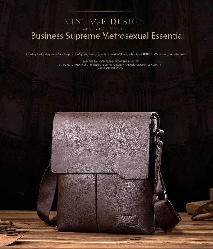 Sacoche à rabat homme