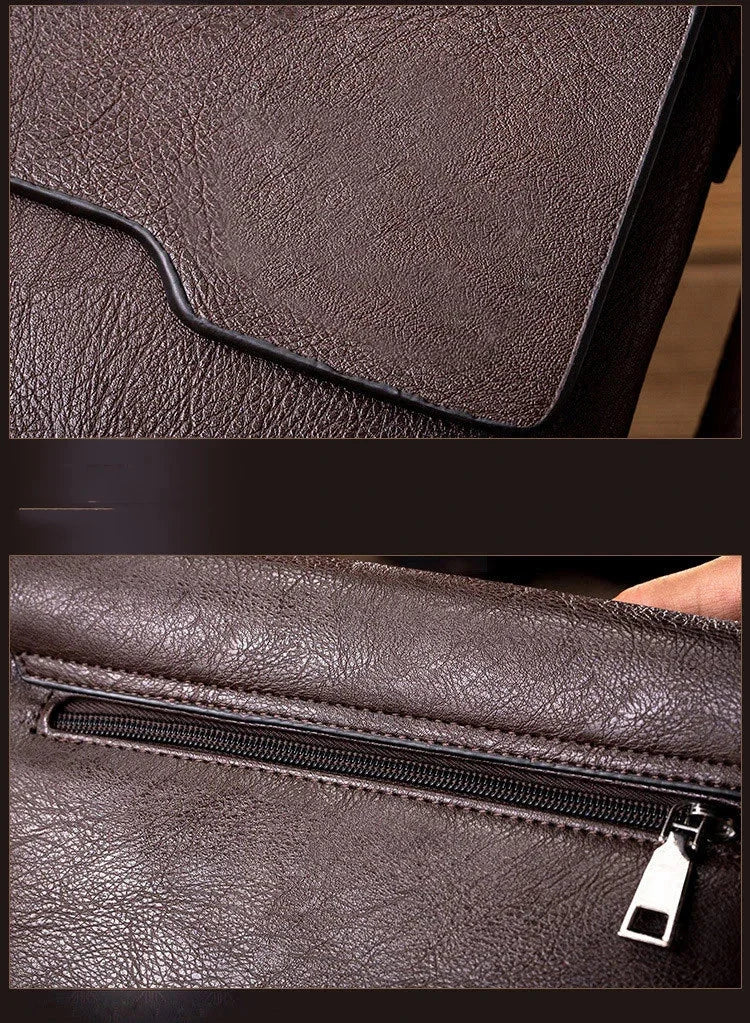 Sacoche à rabat homme