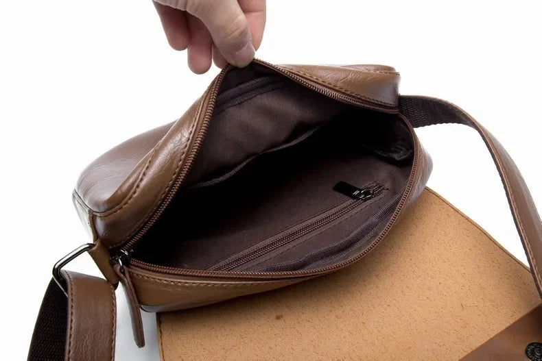 Sacoche à rabat homme