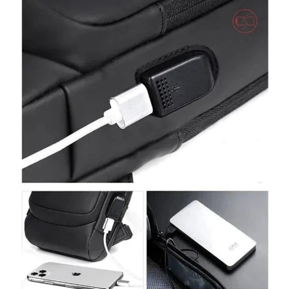 Sacoche antivol homme