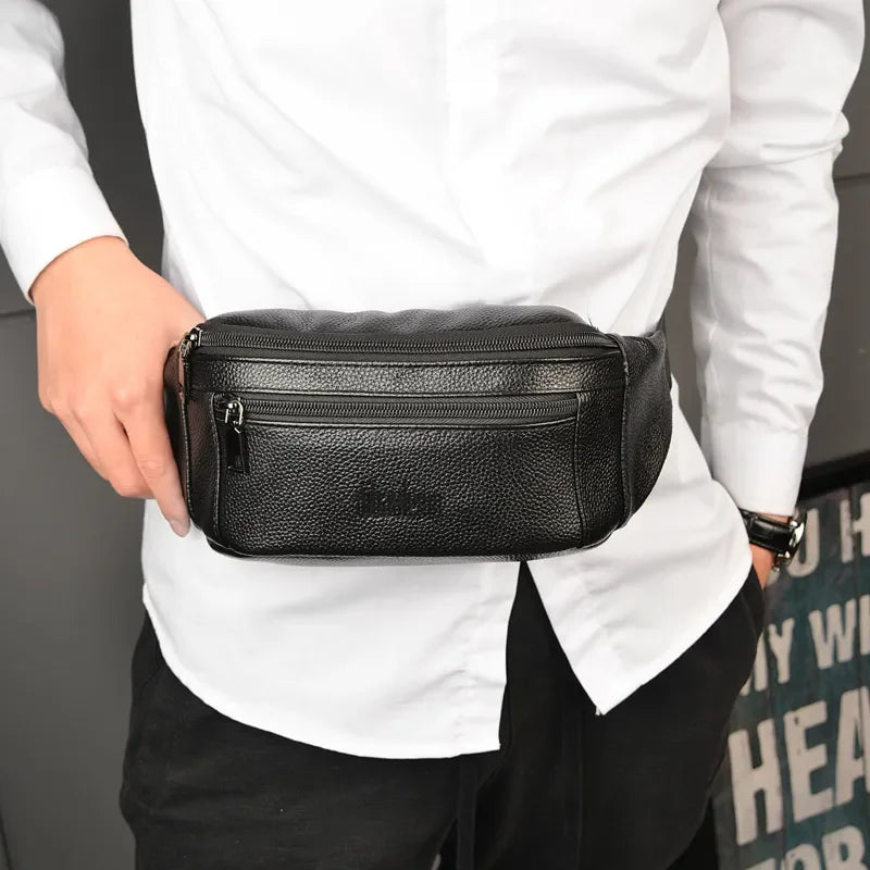 Sacoche banane bandoulière homme