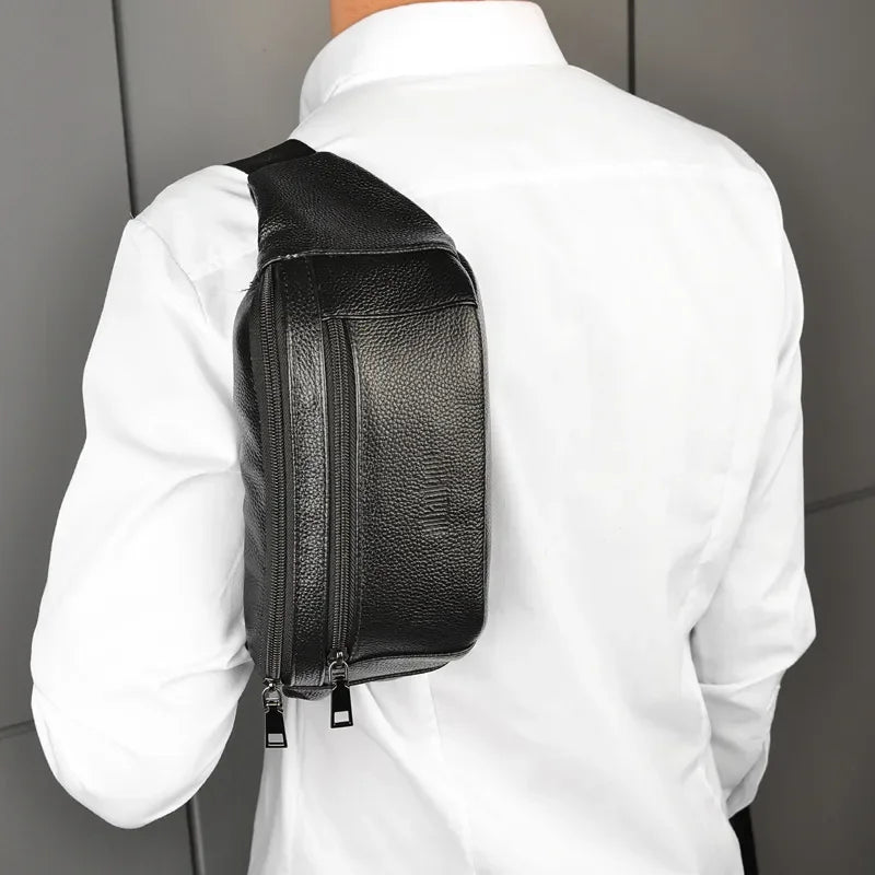 Sacoche banane bandoulière homme