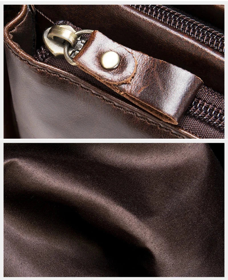 Sacoche banane cuir pour homme