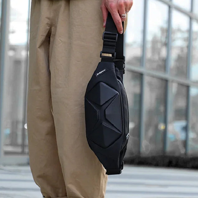 Sacoche banane homme moderne