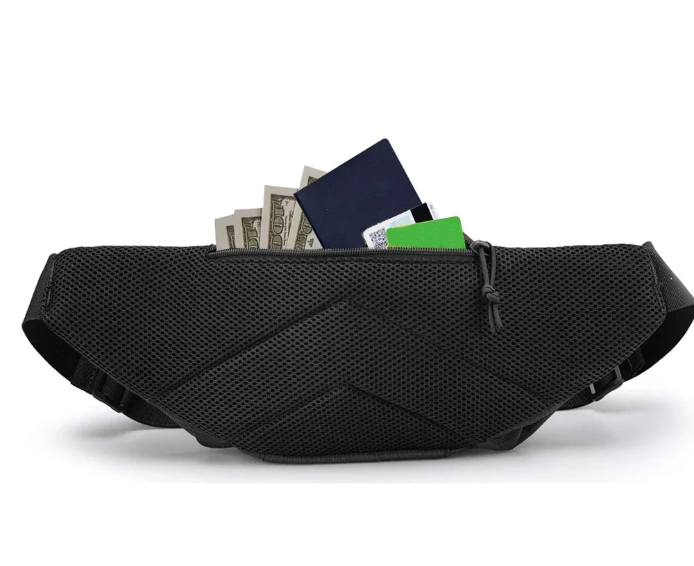 Sacoche banane homme tactique