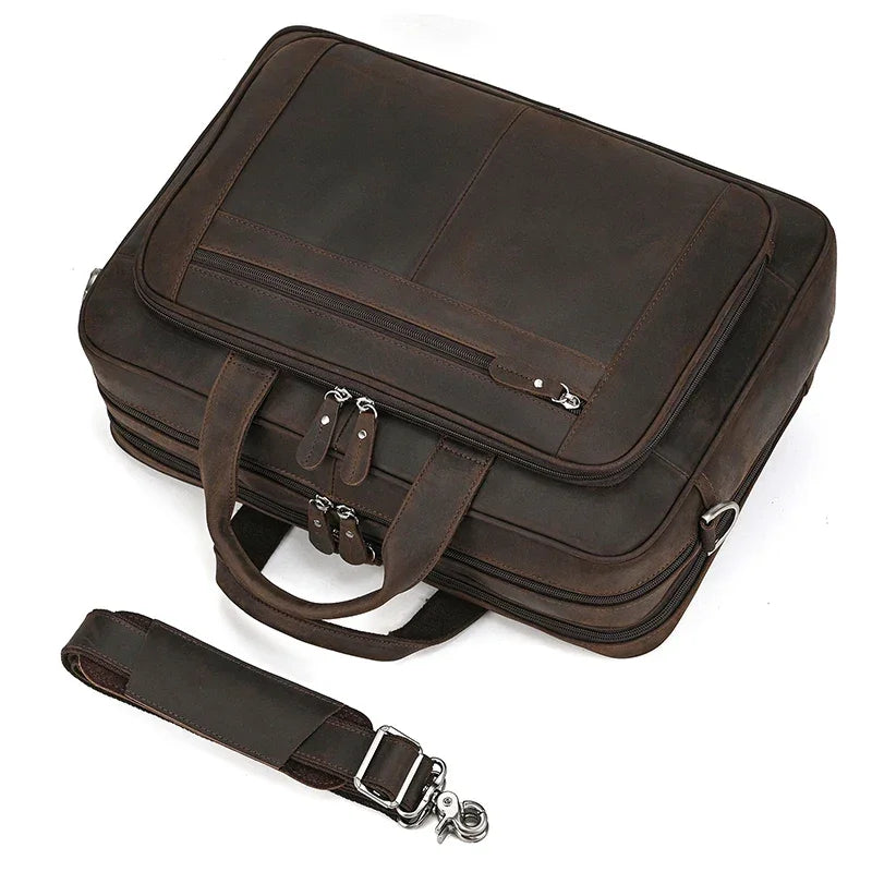 Sacoche bandoulière cuir homme