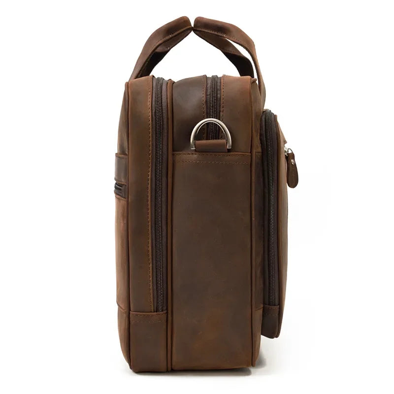 Sacoche bandoulière cuir homme