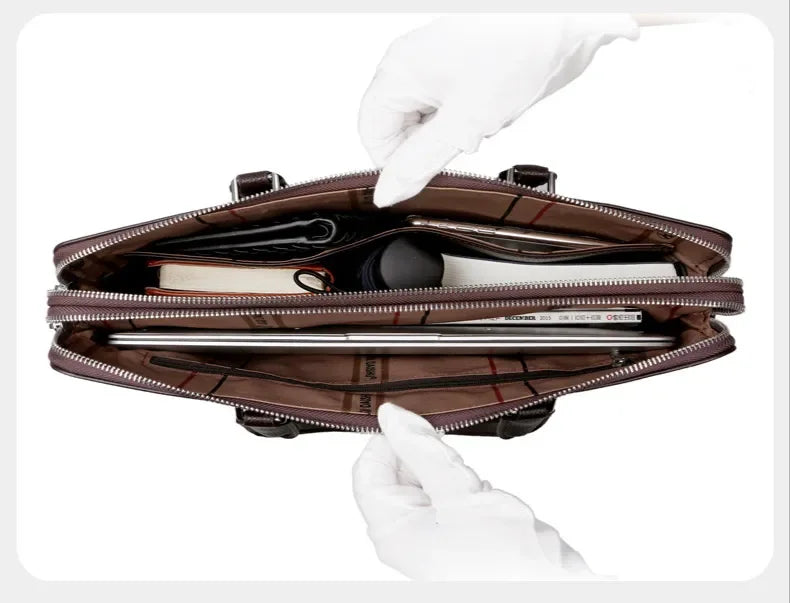 Sacoche bandoulière homme cuir luxe