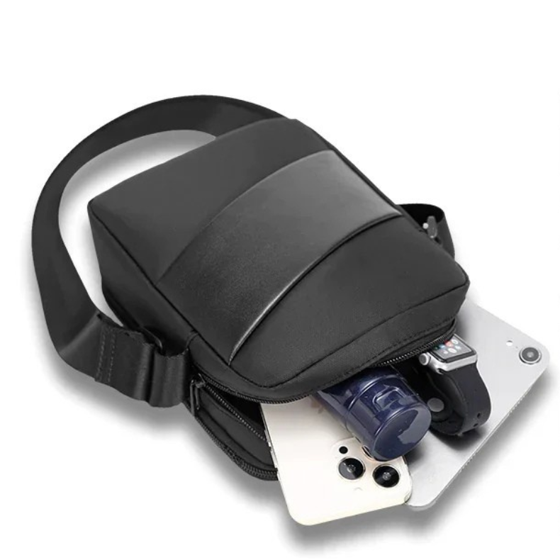 sacoche bandouliere noir homme