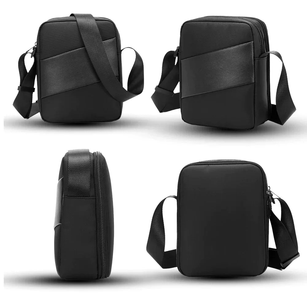 Sacoche bandoulière noir homme