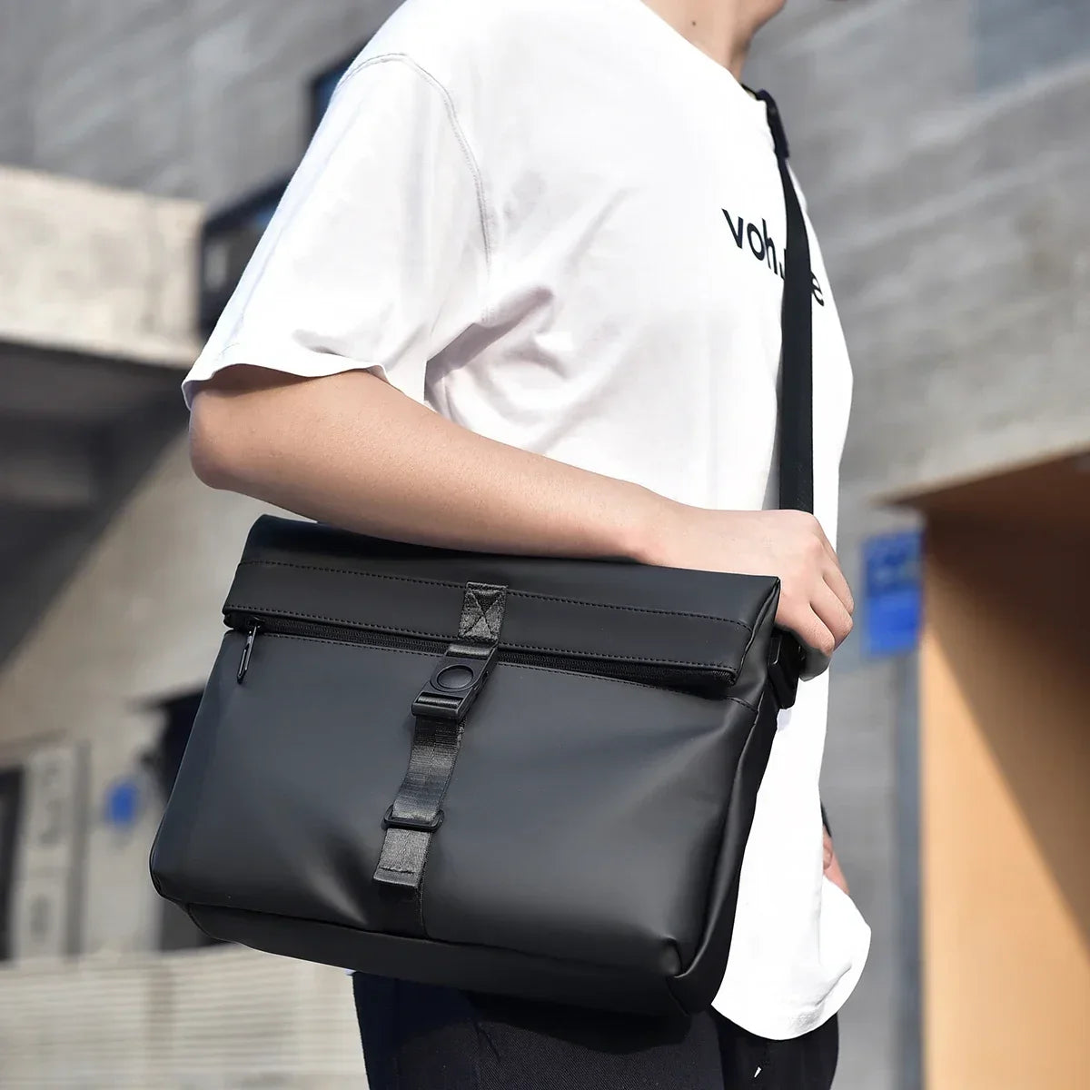 Sacoche bandoulière oxford