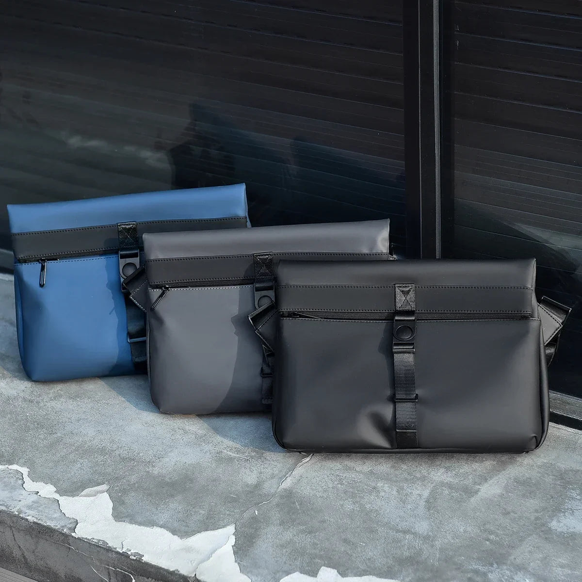 Sacoche bandoulière oxford