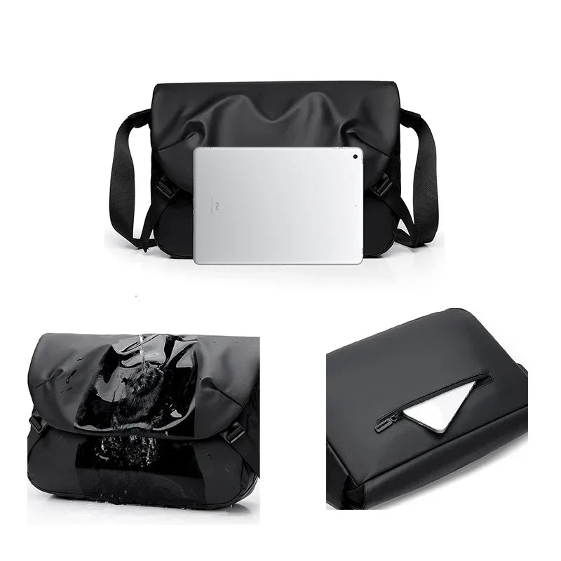 Sacoche cartable bandoulière imperméable