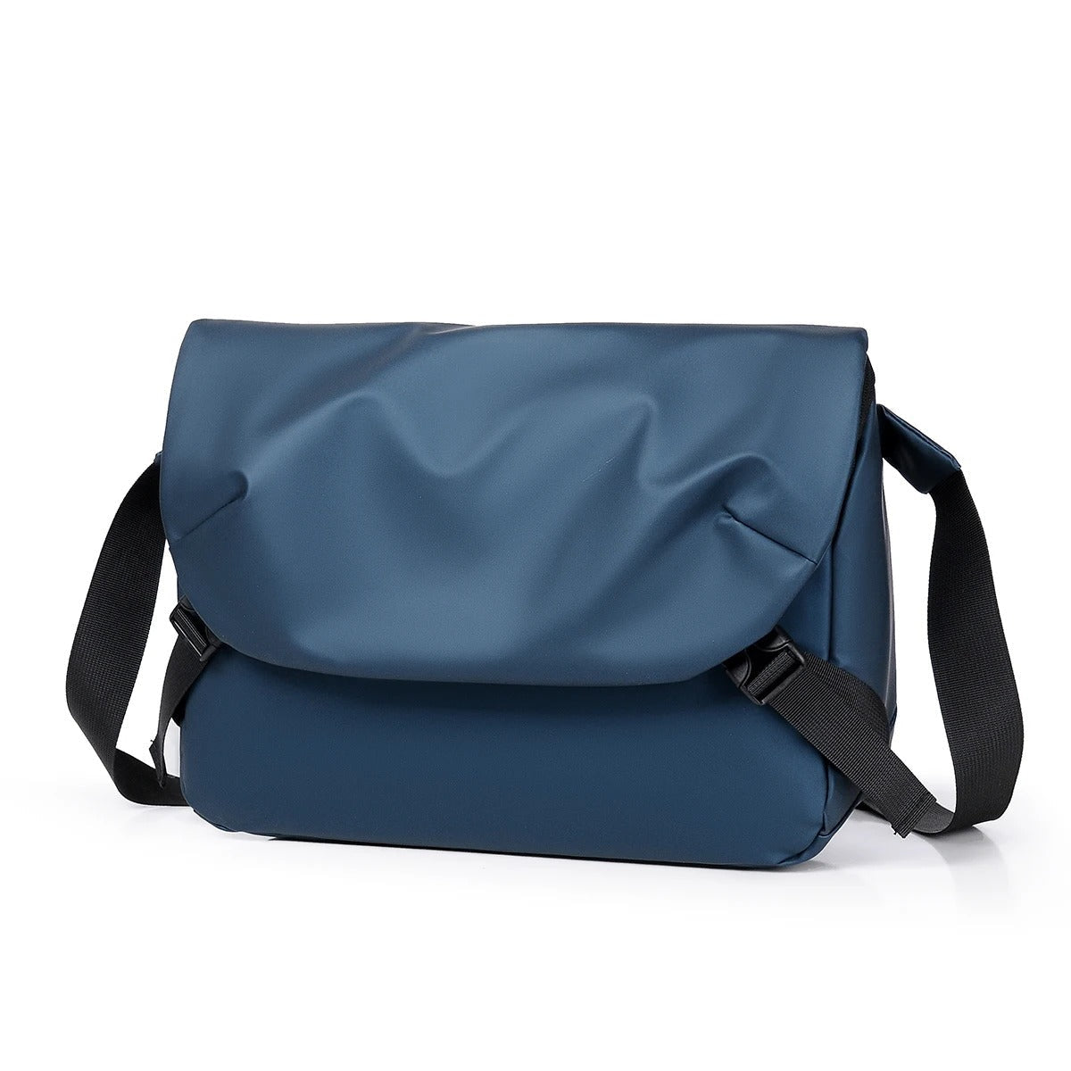 Sacoche cartable bandoulière imperméable bleu
