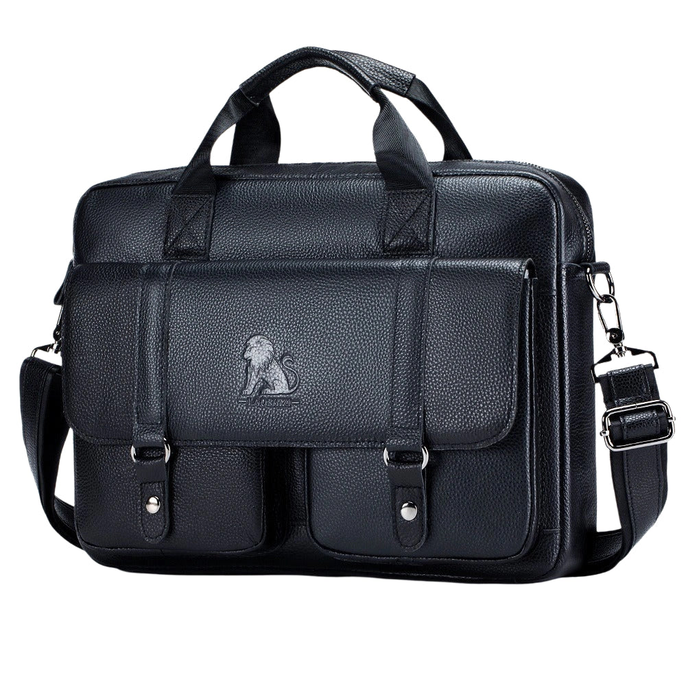 Sacoche cartable homme noir