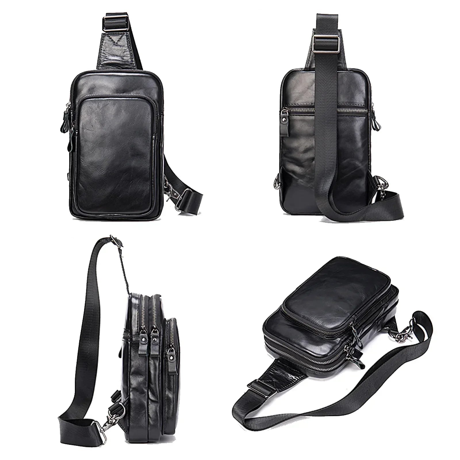 Sacoche cuir bandoulière homme