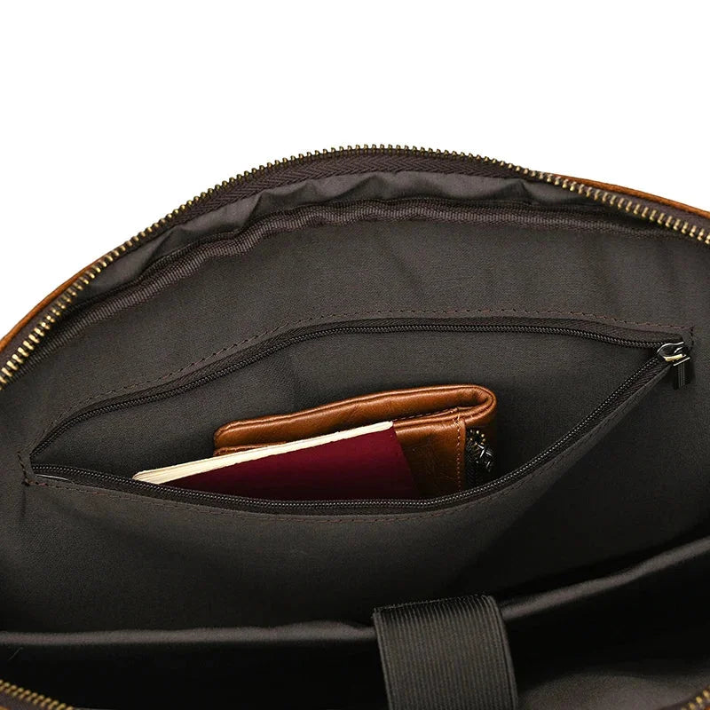 Sacoche cuir homme moderne