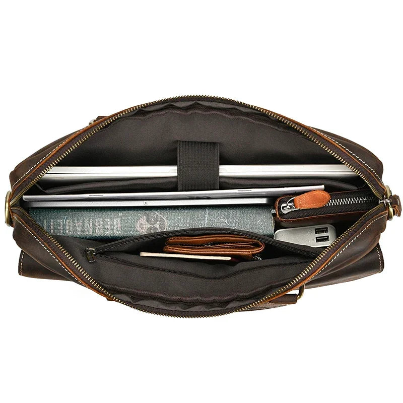 Sacoche cuir homme moderne