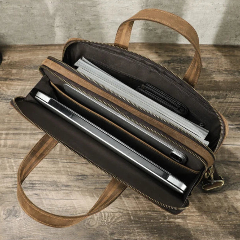 Sacoche cuir homme ordinateur