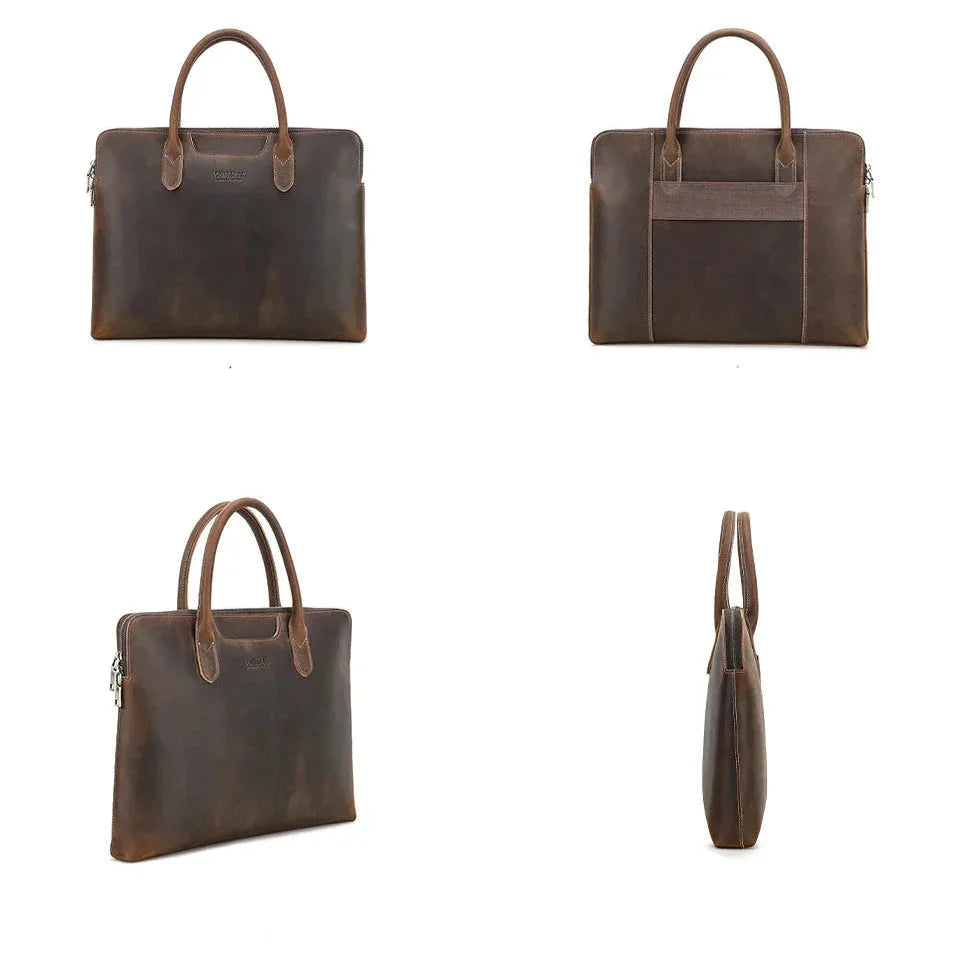 Sacoche cuir homme pour ordinateur