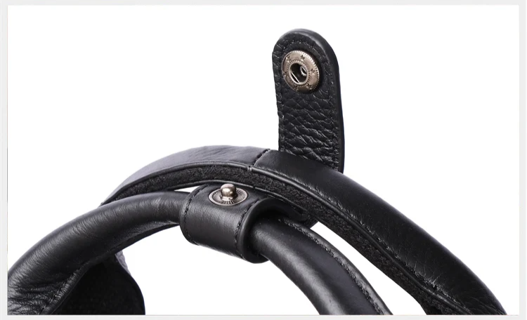 Sacoche cuir noir homme