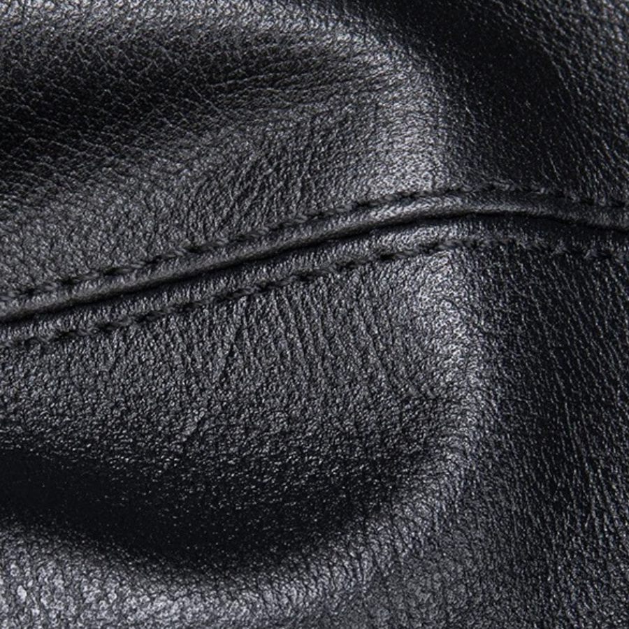 Sacoche cuir noire homme