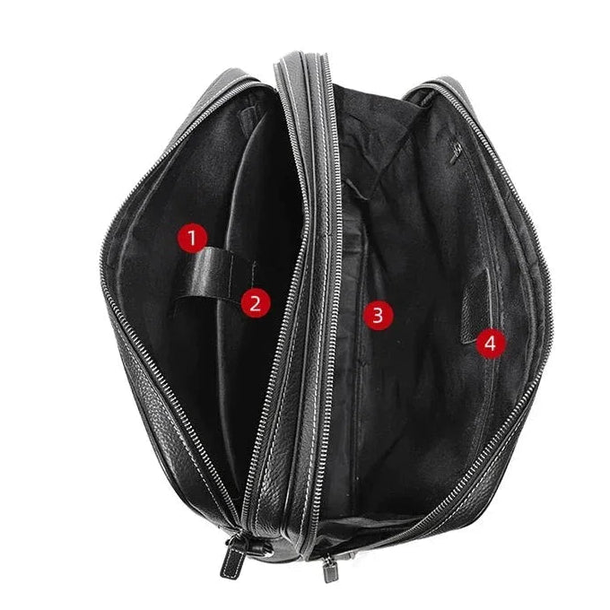 Sacoche cuir ordinateur homme