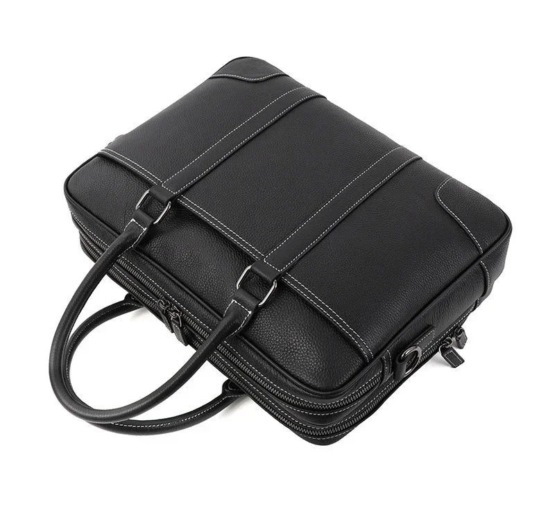 Sacoche cuir ordinateur homme
