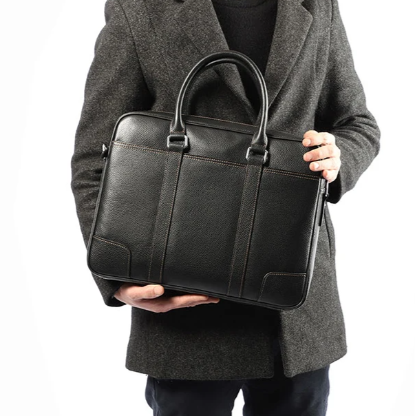 Sacoche cuir ordinateur homme