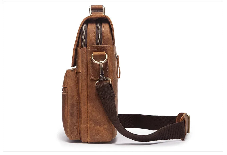 Sacoche cuir pour homme