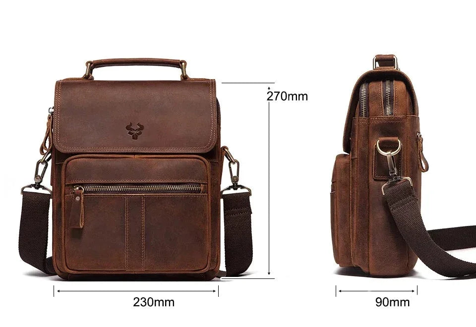 Sacoche cuir pour homme