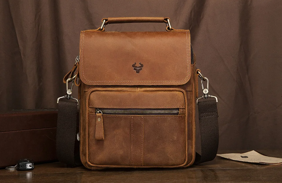 Sacoche cuir pour homme