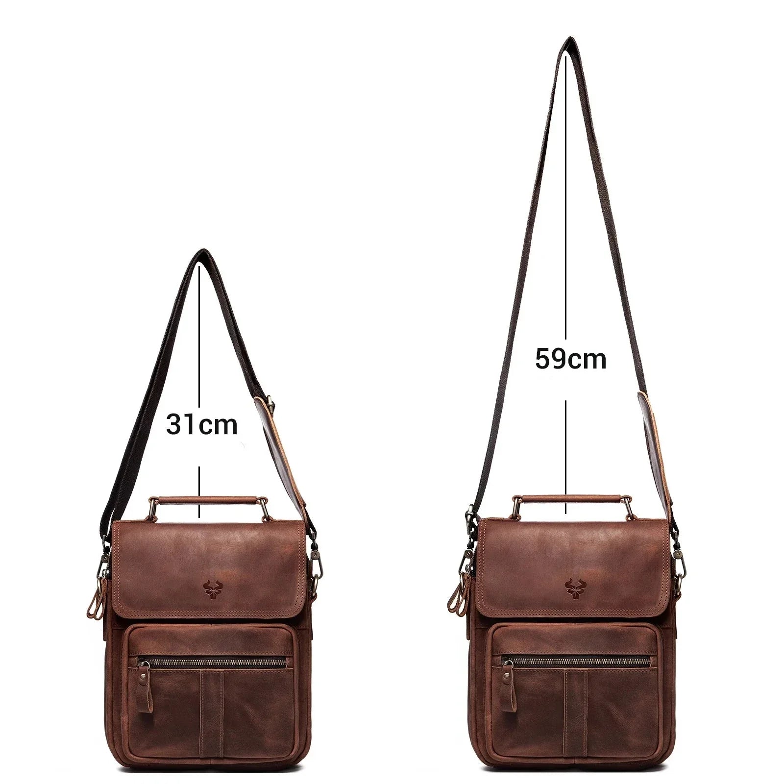 Sacoche cuir pour homme