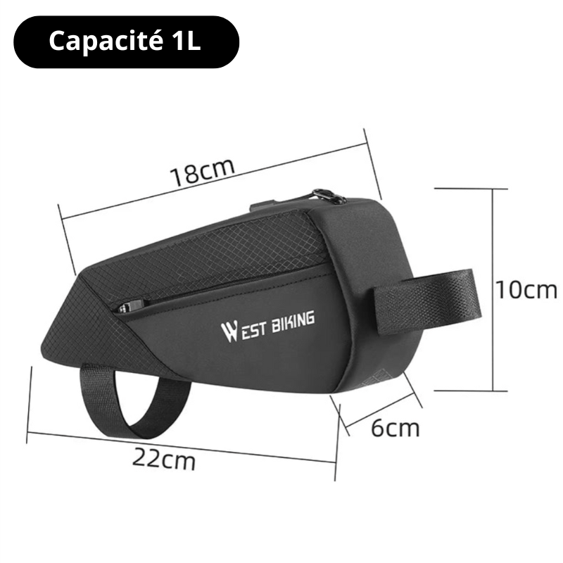 Sacoche de cadre de vélo