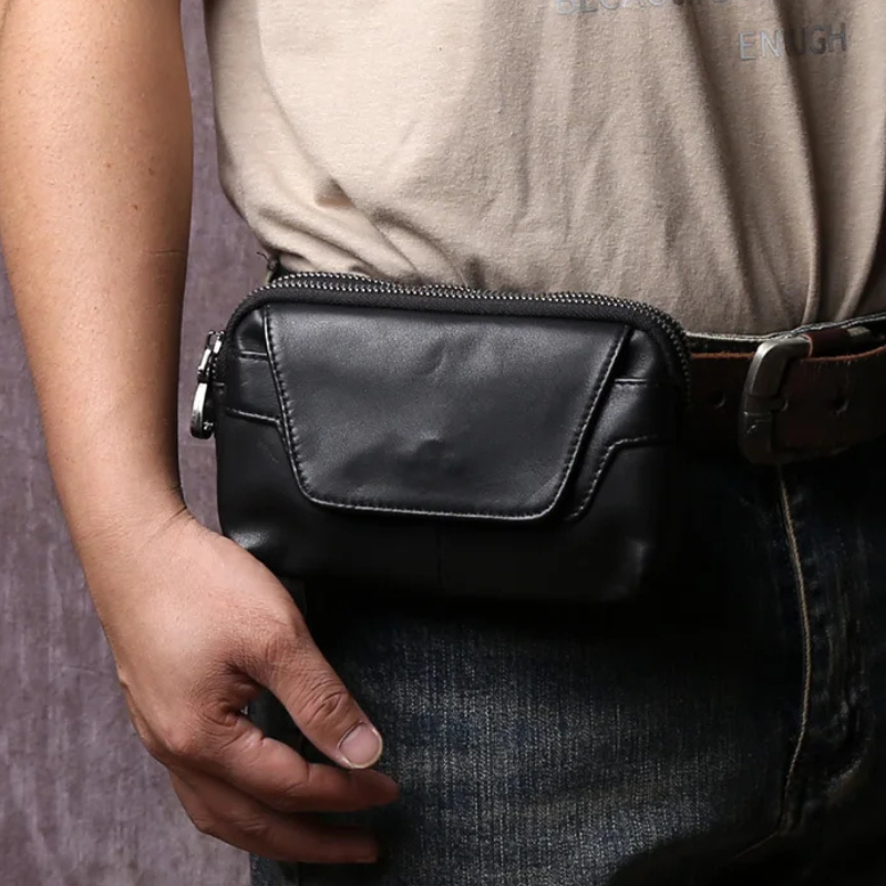 Sacoche de ceinture homme