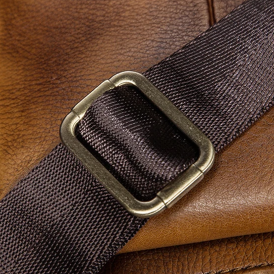 Sacoche de jambe cuir homme