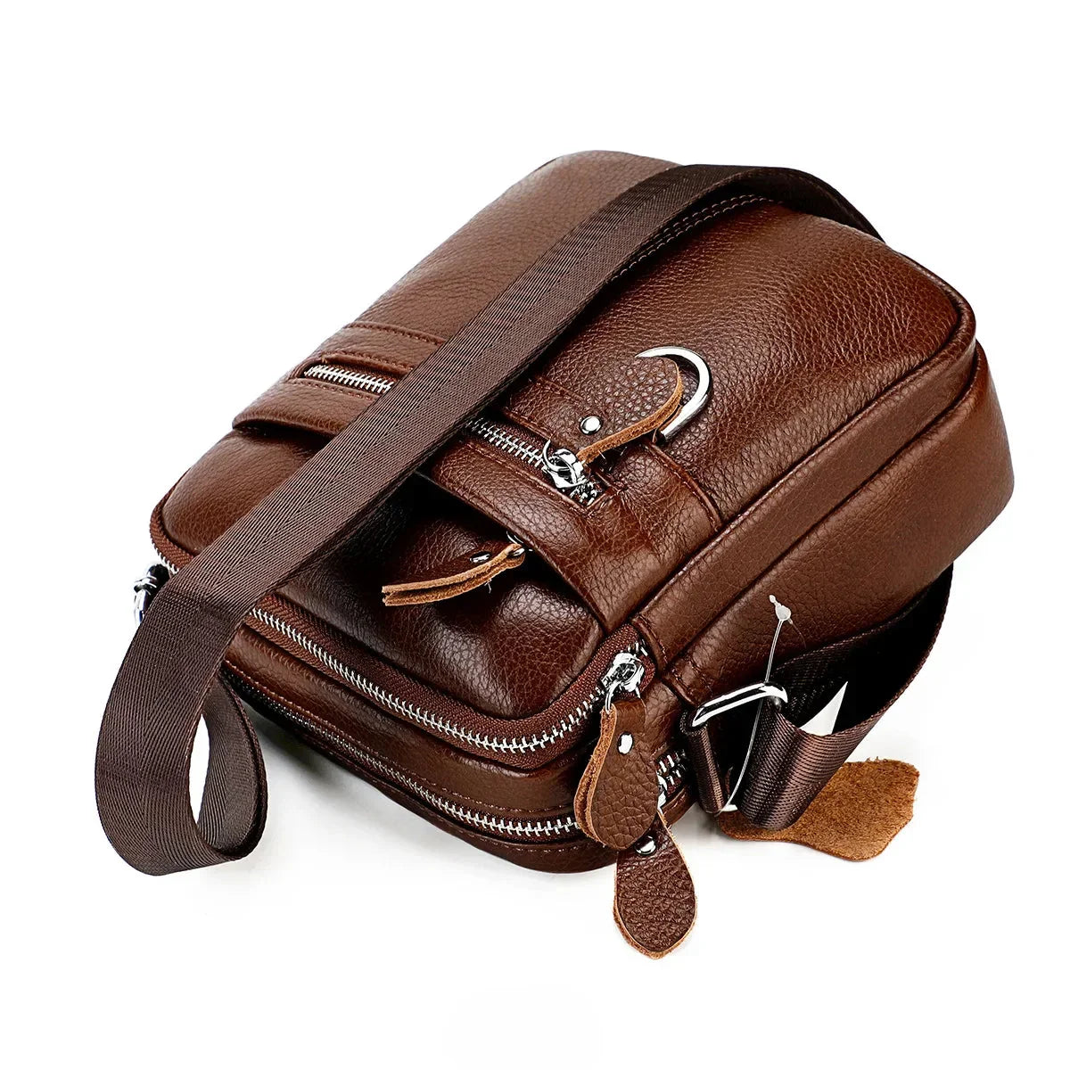 Sacoche en cuir bandoulière pour homme