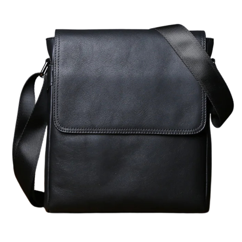 Sacoche en cuir homme