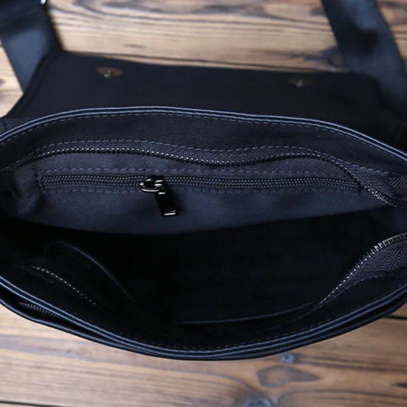 Sacoche en cuir homme