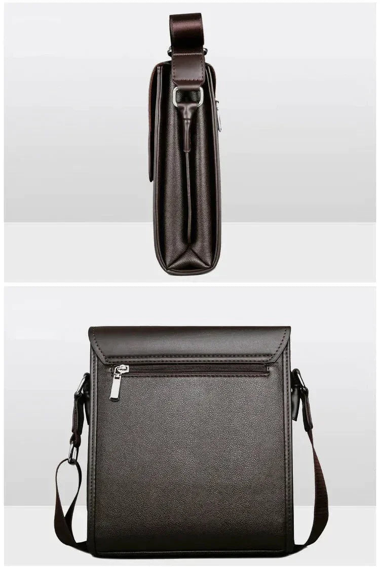 Sacoche homme à rabat