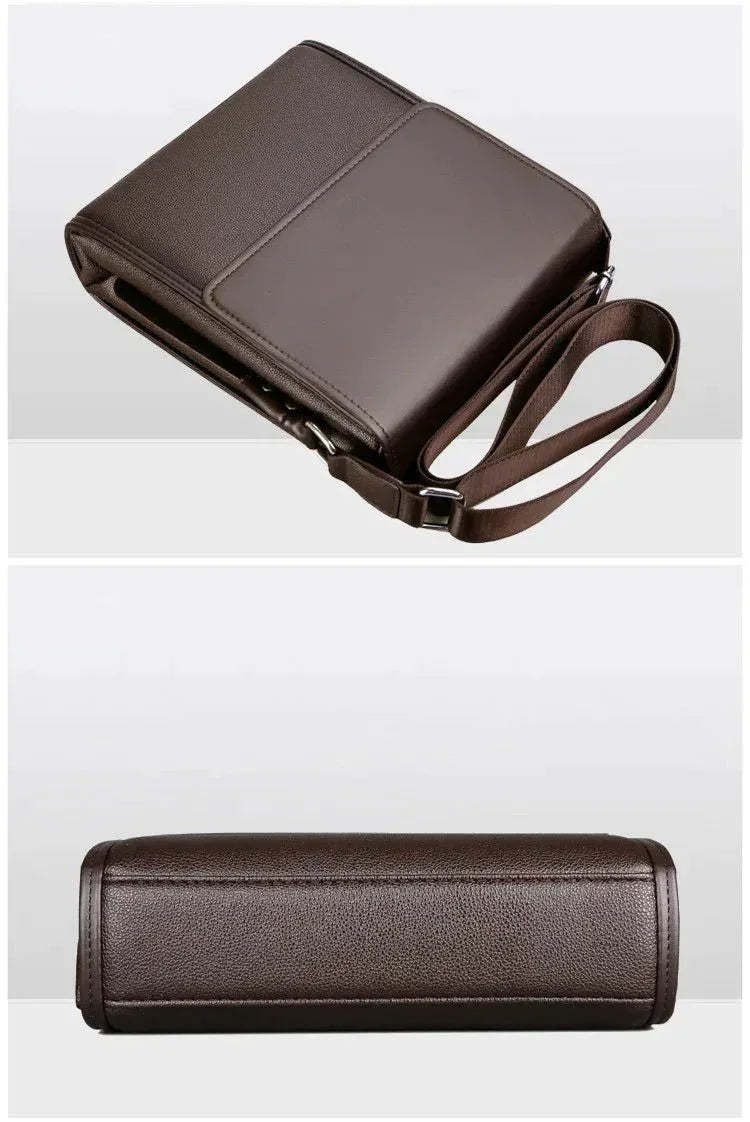 Sacoche homme à rabat