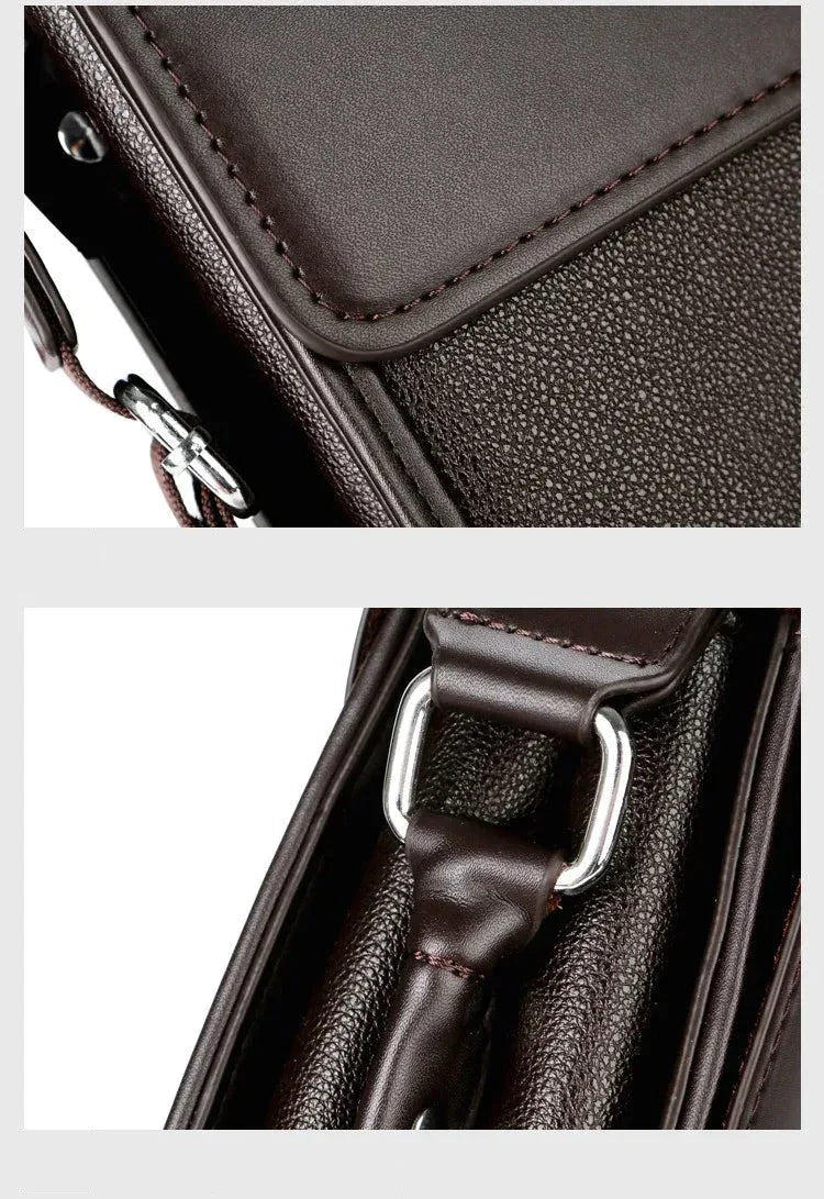 Sacoche homme à rabat