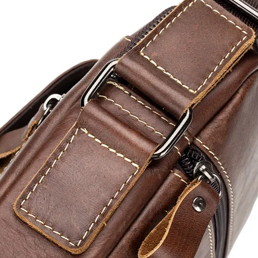 Sacoche homme bandoulière cuir