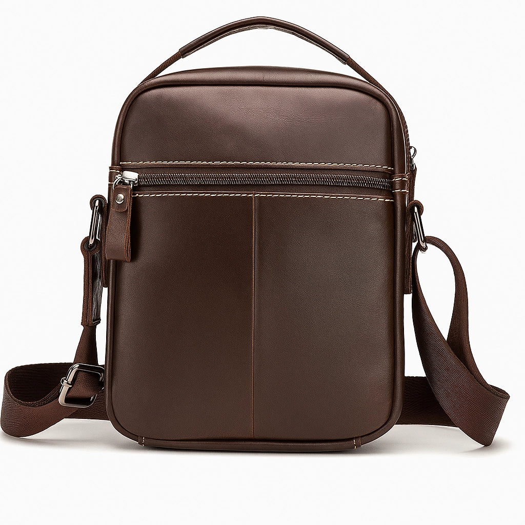 Sacoche homme bandoulière cuir