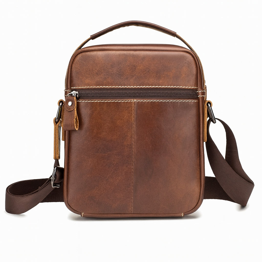 Sacoche homme bandoulière cuir