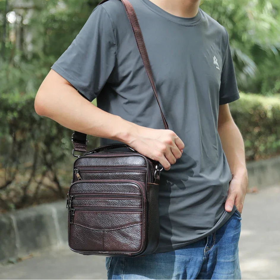 Sacoche homme cuir