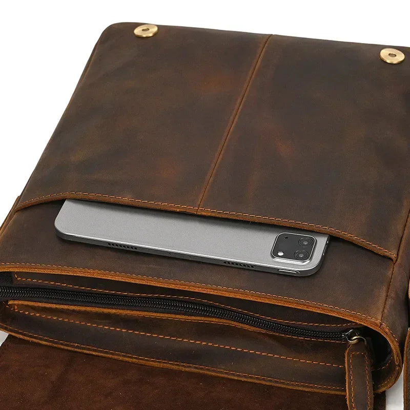 Sacoche homme cuir luxe